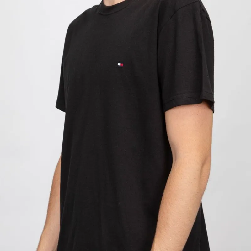 New T-shirt logo brodé coton col ras de cou Homme Homme Tee Shirt