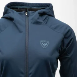 Clearance Veste à capuche cintrée softshell bleu marine poches zippées bleu ciel Femme Femme Veste, Doudoune, Manteau