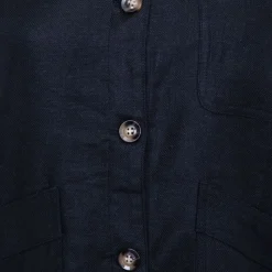 Hot Veste beige lin fauline Femme Femme Veste, Doudoune, Manteau