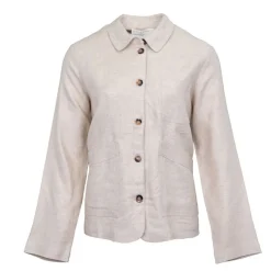 Clearance Veste lin fauline Femme Femme Veste, Doudoune, Manteau