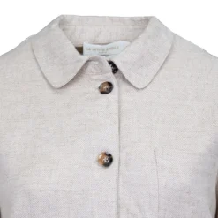 Clearance Veste lin fauline Femme Femme Veste, Doudoune, Manteau