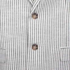 Best Veste blanc cassé à rayures bleues Homme Homme Veste, Doudoune, Manteau