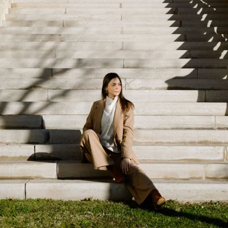 Online Veste blazer eliza noisette Femme Femme Veste, Doudoune, Manteau