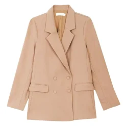 Online Veste blazer eliza noisette Femme Femme Veste, Doudoune, Manteau