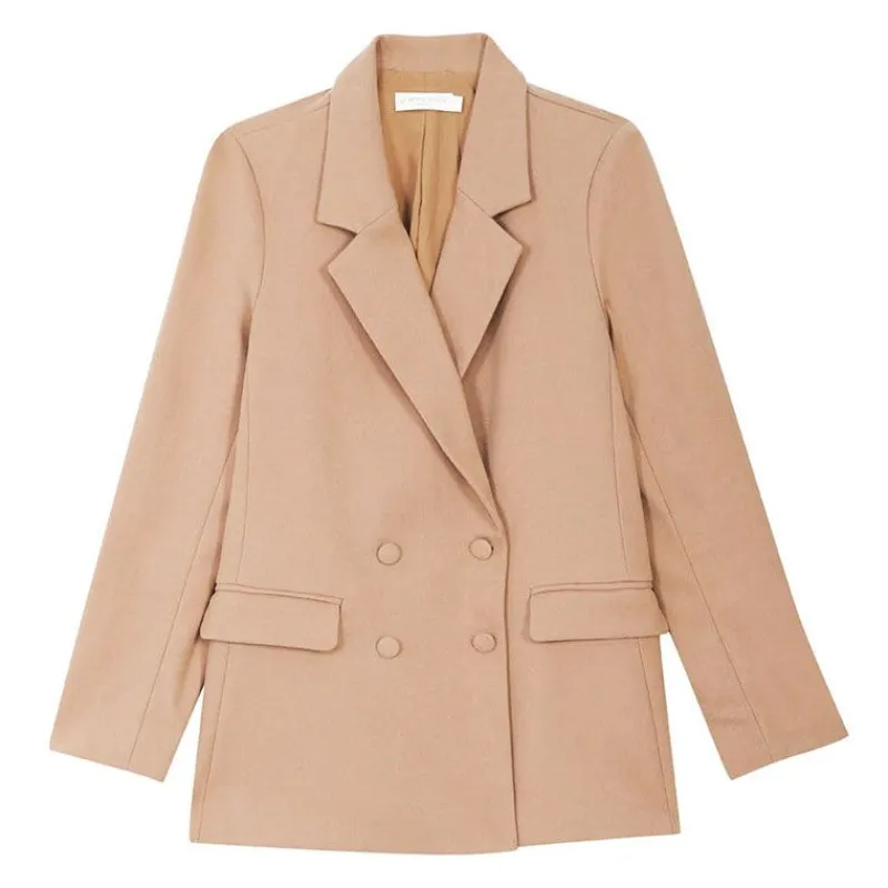 Online Veste blazer eliza noisette Femme Femme Veste, Doudoune, Manteau