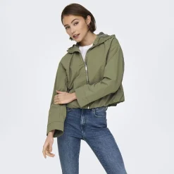 New Veste capuche légère courte Bealo coupe vent Femme Femme Veste, Doudoune, Manteau