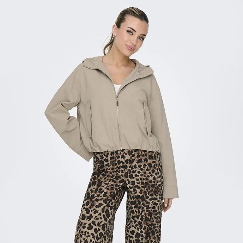 New Veste capuche légère courte Bealo coupe vent Femme Femme Veste, Doudoune, Manteau