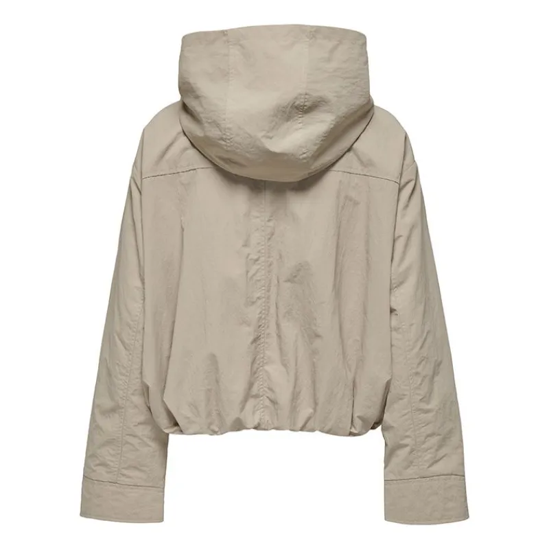 New Veste capuche légère courte Bealo coupe vent Femme Femme Veste, Doudoune, Manteau