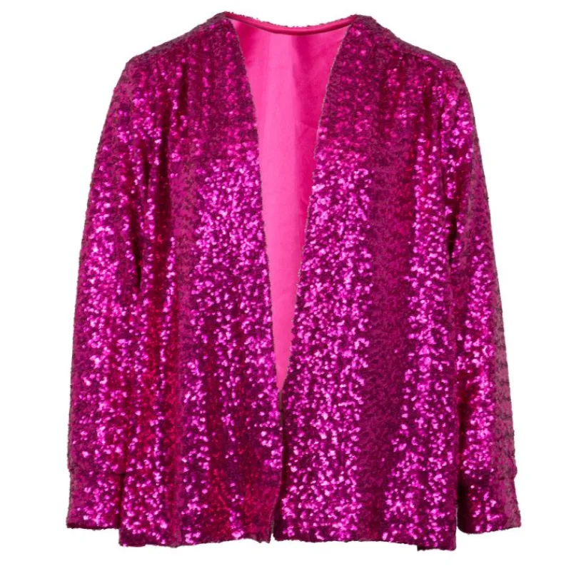 Clearance Veste colorée dalida sequins Femme Femme Veste, Doudoune, Manteau