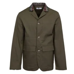 New Veste de blazer col tissu éthnique Homme Homme Veste, Doudoune, Manteau