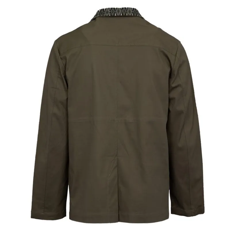 New Veste de blazer col tissu éthnique Homme Homme Veste, Doudoune, Manteau