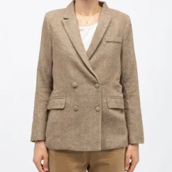 Sale Veste de blazer laine villie Femme Femme Veste, Doudoune, Manteau