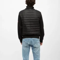 Sale Veste de mi saison doudoune navy bi matiere Homme Homme Veste, Doudoune, Manteau