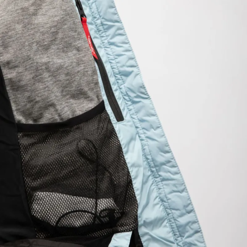 Online Veste de ski à capuche fausse fourrure avec logo Femme Femme Veste, Doudoune, Manteau