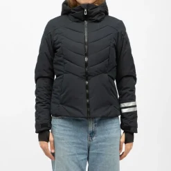 Sale Veste de ski à capuche resort avec bandes réfléchissantes Femme Femme Veste, Doudoune, Manteau