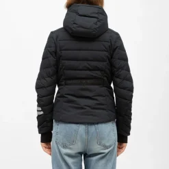 Sale Veste de ski à capuche resort avec bandes réfléchissantes Femme Femme Veste, Doudoune, Manteau