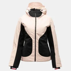 Sale Veste de ski ajustée à capuche bi color Femme Femme Veste, Doudoune, Manteau
