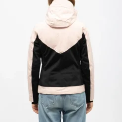 Sale Veste de ski ajustée à capuche bi color Femme Femme Veste, Doudoune, Manteau