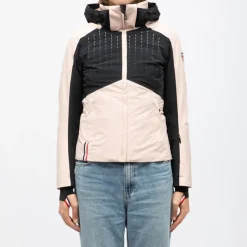 Hot Veste de ski courte à capuche Femme Femme Veste, Doudoune, Manteau