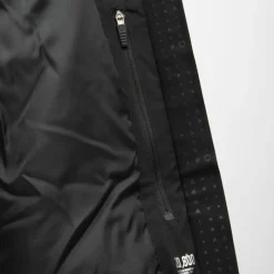 Hot Veste de ski imprimé resort avec capuche fausse fourrure Femme Femme Veste, Doudoune, Manteau