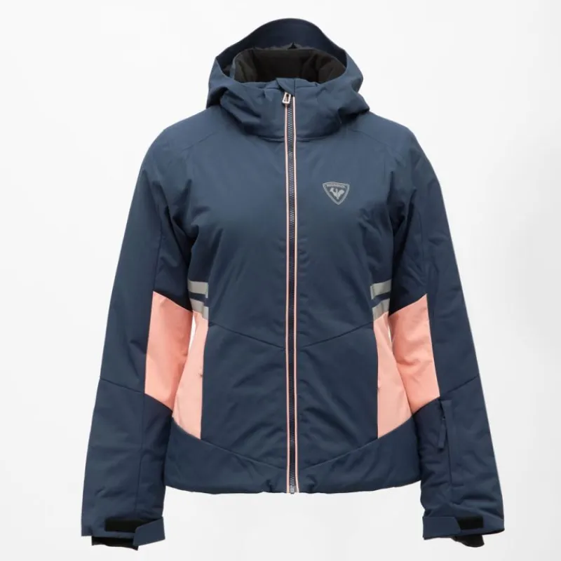 New Veste de ski resort avec capuche poches colorées Femme Femme Veste, Doudoune, Manteau