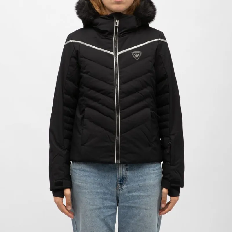 Sale Veste de ski resort capuche fourrée Femme Femme Veste, Doudoune, Manteau