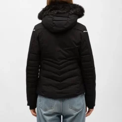 Sale Veste de ski resort capuche fourrée Femme Femme Veste, Doudoune, Manteau