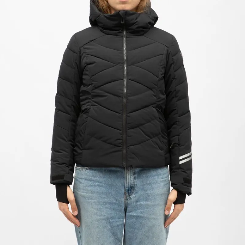Clearance Veste de ski resort matelassée à capuche Femme Femme Veste, Doudoune, Manteau