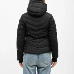 Clearance Veste de ski resort matelassée à capuche Femme Femme Veste, Doudoune, Manteau