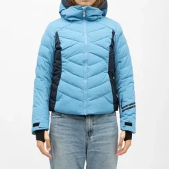 Veste de ski resort matelassée à capuche Femme Femme Veste, Doudoune, Manteau