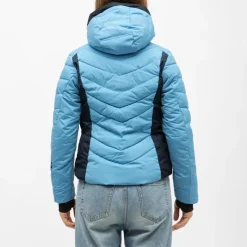 Veste de ski resort matelassée à capuche Femme Femme Veste, Doudoune, Manteau