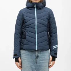 Veste de ski resort matelassée à capuche Femme Femme Veste, Doudoune, Manteau