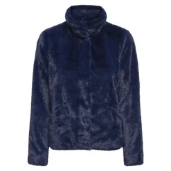 Best Veste fausse fourrure Vida col montant Femme Femme Veste, Doudoune, Manteau