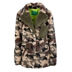 Clearance Veste fourrure synthetique jump Femme Femme Veste, Doudoune, Manteau