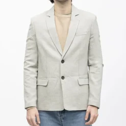 Best Veste grigio chiaro jzbygrc Homme Homme Veste, Doudoune, Manteau