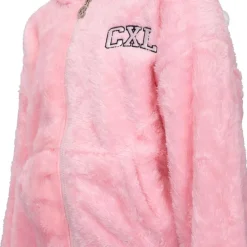 Sale Veste polaire douce capuche avec oreilles s Fille Enfant Doudoune, Coupe-Vent