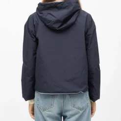 Outlet Veste reversible à capuche avec zip Femme Femme Veste, Doudoune, Manteau