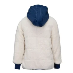 New Veste zippée sherpa polaire avec capuche Enfant Enfant Doudoune, Coupe-Vent